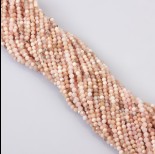 Zdjęcie - Opal różowy kulka fasetowana 3mm