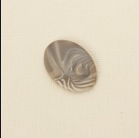 Zdjęcie - Krzemień pasiasty kaboszon owal 34x24 mm