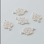 Zdjęcie - Rozgałęźnik ażurowy mandala 1 Ag925 17x11mm