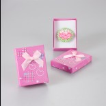 Zdjęcie - Pudełko present for you pastelowo różowe 7x9cm