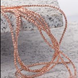 Zdjęcie - Hematyt platerowany kulka fasetowana rose gold 2,5mm