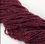 Zdjęcie - Granat kulka fasetowana 3mm