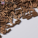 Zdjęcie - Koraliki Miyuki Bugles #2 6 mm Matted Metallic Dk Bronze