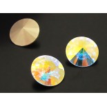 Zdjęcie - Swarovski rivoli stone crystal AB 10mm