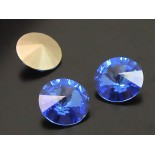 Zdjęcie - Swarovski rivoli stone sapphire 10mm
