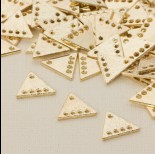 Zdjęcie - Baza z dziurkami trójkąt 13x15 mm