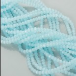 Zdjęcie - Kryształki kulki fasetowane baby blue 3mm