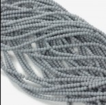 Zdjęcie - Koralik szklany powlekany srebrny 3mm