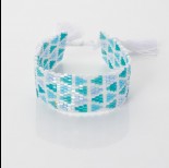 Zdjęcie - Bransoletka boho 13 rzędowa z koralików Matsuno 17-27cm