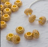 Zdjęcie - Koralik emaliowany sunny yellow 6mm