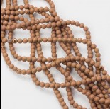 Zdjęcie - Kwarc syntetyczny powlekany kulka 4mm brązowy
