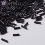 Zdjęcie - Koraliki Miyuki Bugles #2 6 mm Black Matted