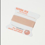 Zdjęcie - Nici jedwabne z igłą light pink 0,5 mm