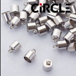 Zdjęcie - Końcówki do sznurków i rzemieni ze stali chirurgicznej 8mm