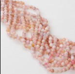 Zdjęcie - Opal różowy kulka fasetowana 3.5 mm