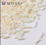 Zdjęcie - Koraliki Miyuki Bugles #2 6 mm Cream Ceylon