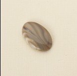 Zdjęcie - Krzemień pasiasty kaboszon owal 35x23 mm