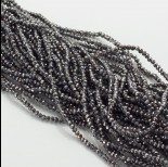 Zdjęcie - Kryształki oponki fasetowane hematite diamond 1x2mm