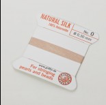 Zdjęcie - Nici jedwabne z igłą light pink 0,3mm