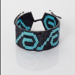 Zdjęcie - Bransoletka boho 13 rzędowa z koralików Matsuno 17-27cm