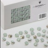 Zdjęcie - Rhinnes rivoli stone light milky turquise 10mm