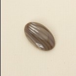 Zdjęcie - Krzemień pasiasty kaboszon owal 35x21 mm