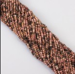 Zdjęcie - Rodonit kulka fasetowana 3mm