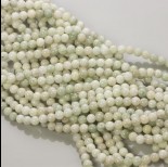 Zdjęcie - Jadeit marmurkowy kulki szara mięta 6mm
