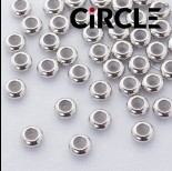 Zdjęcie - Zapięcie stoper z silikonem ze stali chirurgicznej 10mm
