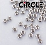 Zdjęcie - Zapięcie stoper z silikonem ze stali chirurgicznej 8mm