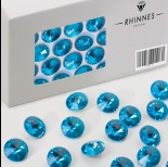 Zdjęcie - Rhinnes rivoli stone 14mm aquamarine