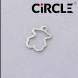 Zdjęcie - Zawieszka ze stali chirurgicznej miś 16mm