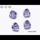 Zdjęcie - Swarovski bicone 4mm tanzanite