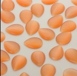Zdjęcie - Kocie oko kaboszon łezka brzoskwiniowa 20x15mm