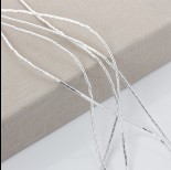 Zdjęcie - Hematyt platerowany srebrny walec 4x2mm