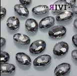 Zdjęcie - Kaboszon kryształowy black diamond 13x18mm