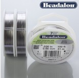 Zdjęcie - Beadalon linka powlekana 0.66mm grey color