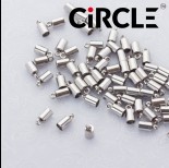 Zdjęcie - Końcówki do sznurków i rzemieni ze stali chirurgicznej 3mm