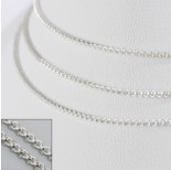 Zdjęcie - Łańcuszek rollo srebrny 1,2mm, próba Ag925