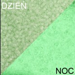 Zdjęcie - Koraliki TOHO Round 11/0 Glow In The Dark Mint Green/Bright Green