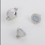 Zdjęcie - Zapięcie magnetyczne kulka srebrne 10mm