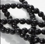 Zdjęcie - Czarny spinel kulka fasetowana 6mm