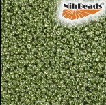 Zdjęcie - Koraliki NihBeads 12/0 Metallic Dark Sour Apple