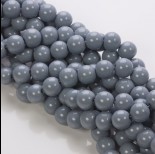 Zdjęcie - Koraliki szklane szare 10mm