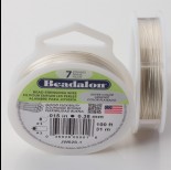 Zdjęcie - Linka stalowa Beadalon siedmiostrunowa 31m, 0.38mm silver