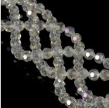 Zdjęcie - Kryształki kulka fasetowana crystal AB 8mm