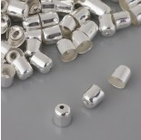 Zdjęcie - Końcówki do bransoletek naparstki z otworem 6mm