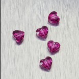 Zdjęcie - 5741 Swarovski love bead 8mm Fuchsia