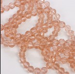 Zdjęcie - Kryształki kulki 96 cutts peach rose 8mm