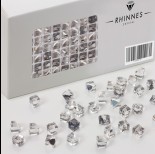 Zdjęcie - Rhinnes stone cube 6mm silver night